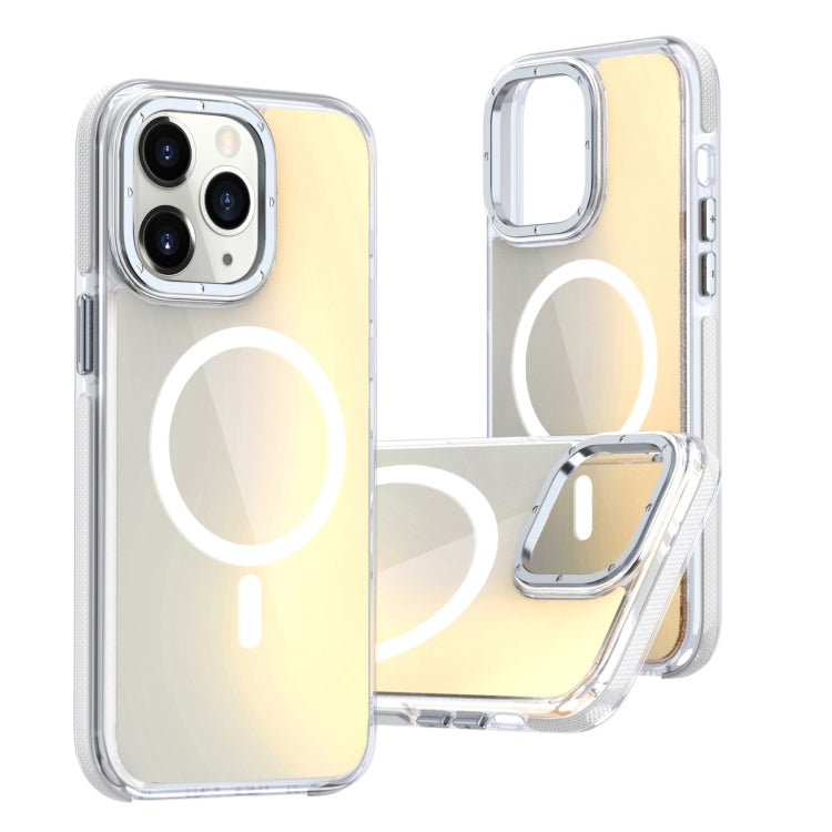 Dual-Color Gradient Discolor MagSafe Phone Case, For iPhone 11