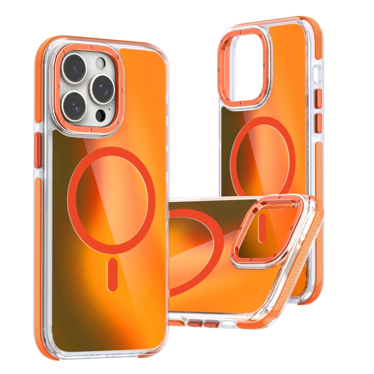 Dual-Color Gradient Discolor MagSafe Phone Case, For iPhone 11