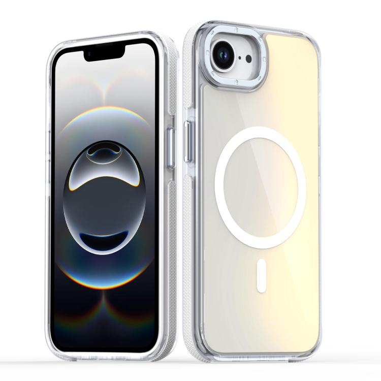Dual-Color Gradient Discolor MagSafe Phone Case, For iPhone 11