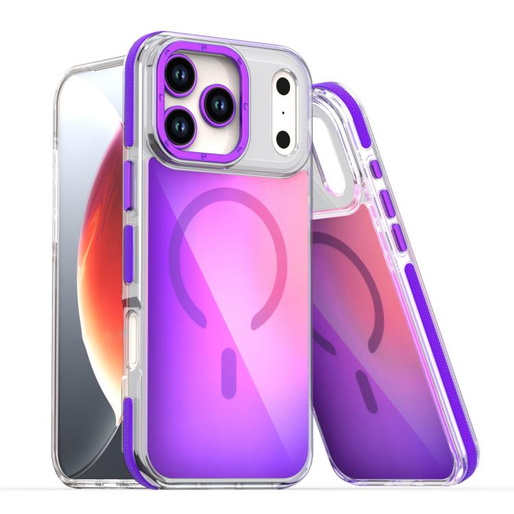 Dual-Color Gradient Discolor MagSafe Phone Case
