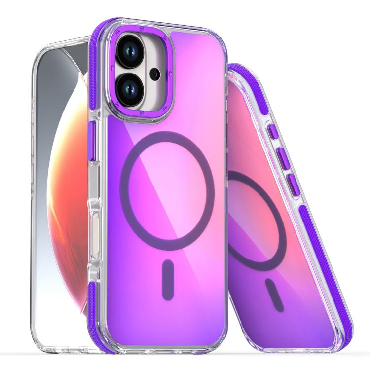 Dual-Color Gradient Discolor MagSafe Phone Case