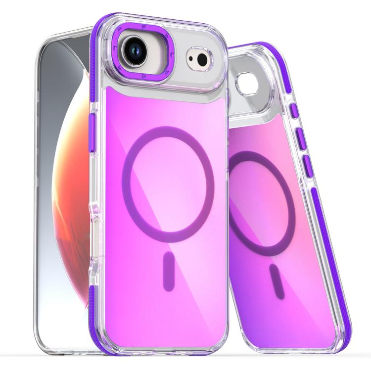 Dual-Color Gradient Discolor MagSafe Phone Case
