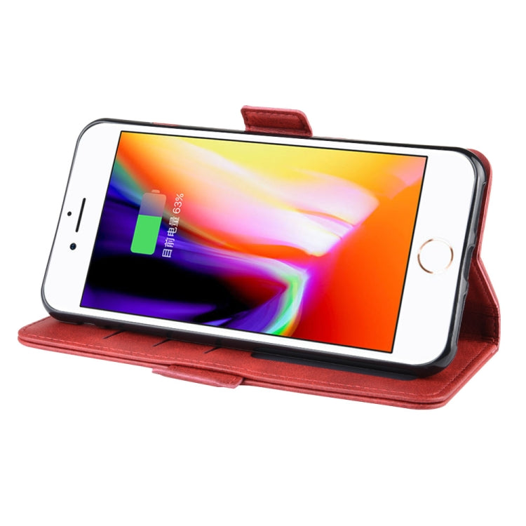 Wallet Stand Leather Cell Phone Case for iPhone 8 Plus / 7 Plus，with Wallet & Holder & Card Slots, For iPhone 8 Plus