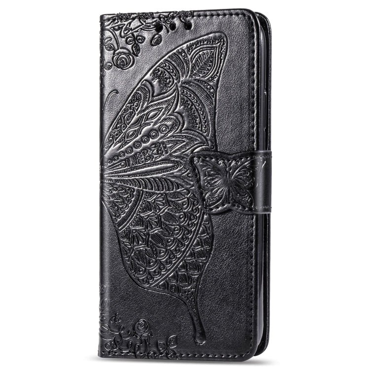 Butterfly Love Flowers Embossing Horizontal Flip Leather Case For iPhone XIR （2019) with Holder & Card Slots & Wallet & Lanyard, For iPhone 11
