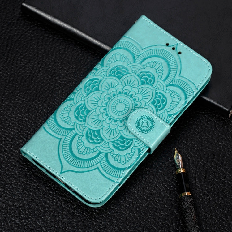 Mandala Embossing Pattern Horizontal Flip Leather Case for iPhone XI Max（2019）, with Holder & Card Slots & Wallet & Photo Frame & Lanyard, For iPhone 11 Pro Max, For iPhone 11 Pro