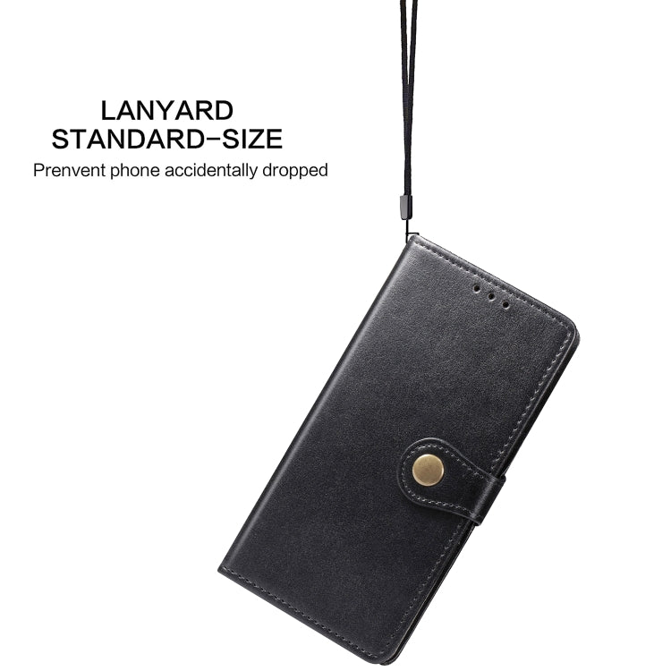 Retro Solid Color Leather Buckle Mobile Phone Protection Leather Case with Photo Frame & Card Slot & Wallet & Bracket Function for iPhone XI（2019）, For iPhone 11 Pro