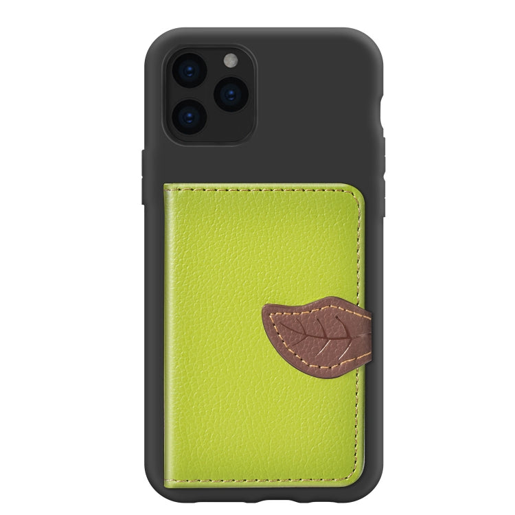 For iPhone XI 2019 Litchi Pattern Card Bag Wallet Bracket + TPU Phone Case with Card Slot Wallet Bracket Function, For iPhone 11 Pro