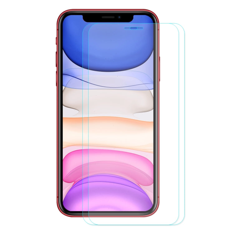 2 PCS ENKAY Hat-prince 0.26mm 9H 2.5D Curved Edge Tempered Glass Film, For iPhone 11 / iPhone XR, For iPhone 11 Pro, For iPhone 11 Pro Max
