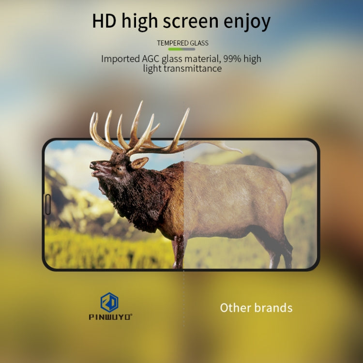 For iPhone 11 Pro Max 6.5寸 PINWUYO 9H 2.5D Full Screen Tempered Glass Film, For iPhone 11 Pro Max