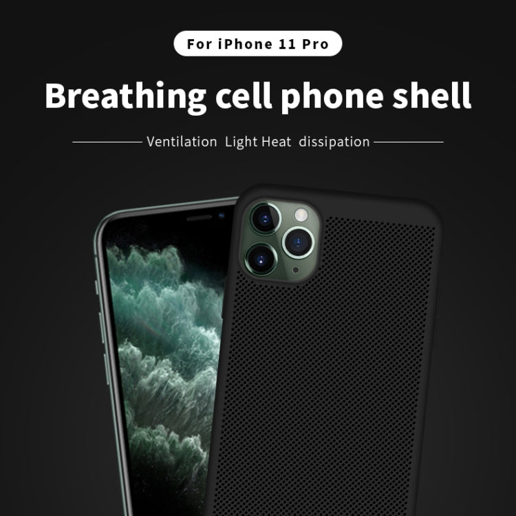 MOFI Breathable PC Ultra-thin All-inclusive Protective Case, For iPhone 11 Pro, For iPhone 11 Pro Max, For iPhone 11