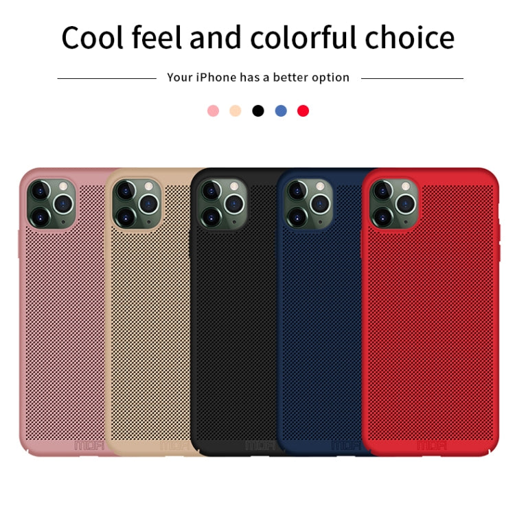 MOFI Breathable PC Ultra-thin All-inclusive Protective Case, For iPhone 11 Pro, For iPhone 11 Pro Max, For iPhone 11