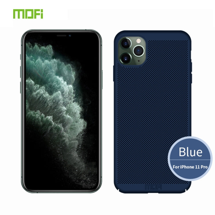 MOFI Breathable PC Ultra-thin All-inclusive Protective Case, For iPhone 11 Pro, For iPhone 11 Pro Max, For iPhone 11