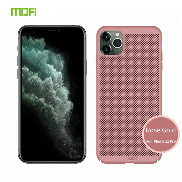 MOFI Breathable PC Ultra-thin All-inclusive Protective Case, For iPhone 11 Pro, For iPhone 11 Pro Max, For iPhone 11