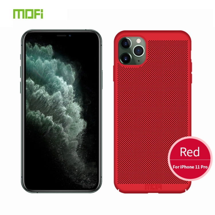 MOFI Breathable PC Ultra-thin All-inclusive Protective Case, For iPhone 11 Pro, For iPhone 11 Pro Max, For iPhone 11