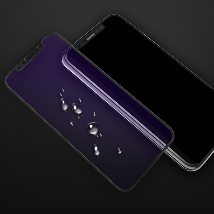 2pcs mocolo 0.33mm 9H 2.5D Full Glue Anti Blue-ray Tempered Glass Film, For iPhone 11 / XR, For iPhone 11 Pro / XS / X, For iPhone 11 Pro Max / XS Max