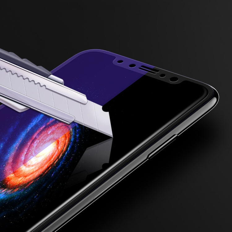 2pcs mocolo 0.33mm 9H 2.5D Full Glue Anti Blue-ray Tempered Glass Film, For iPhone 11 / XR, For iPhone 11 Pro / XS / X, For iPhone 11 Pro Max / XS Max