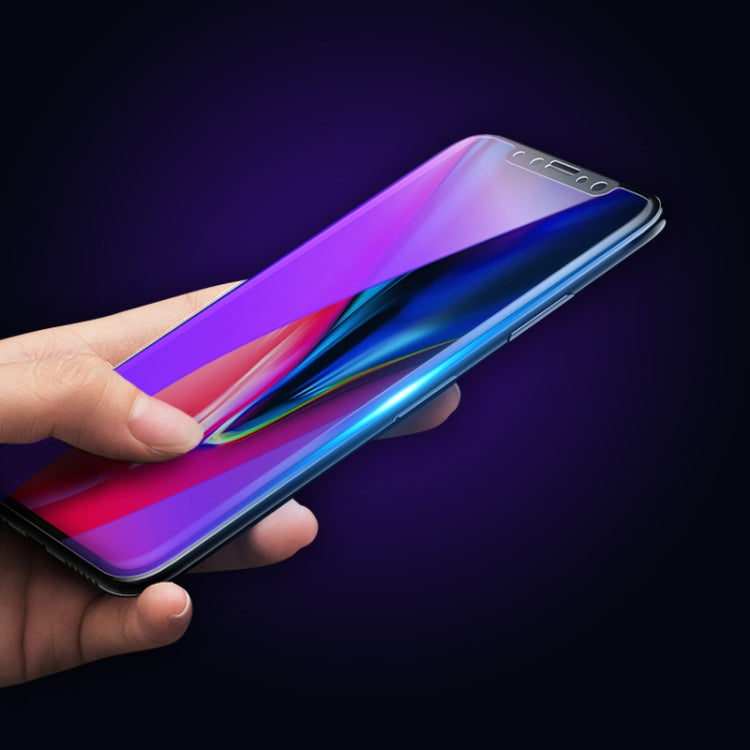 2pcs mocolo 0.33mm 9H 2.5D Full Glue Anti Blue-ray Tempered Glass Film, For iPhone 11 / XR, For iPhone 11 Pro / XS / X, For iPhone 11 Pro Max / XS Max
