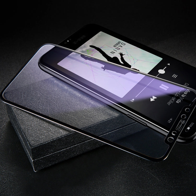 mocolo 0.33mm 9H 2.5D Full Glue Anti Blue-ray Tempered Glass Film, For iPhone 11 / XR, For iPhone 11 Pro / XS / X, For iPhone 11 Pro Max / XS Max