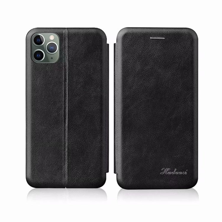 For iPhone 11 Pro Max TPU+PU Integrated Voltage Magnetic Card Holder Retro Leather Case, For iPhone 11 Pro Max
