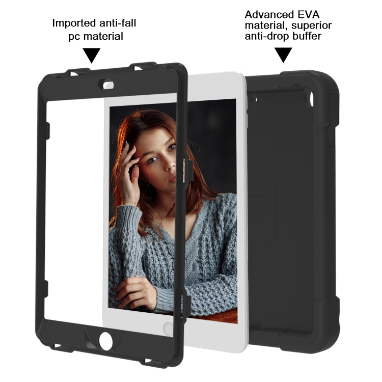 EVA + PC Flat Protective Shell with 360 ° Rotating Bracket, For iPad Air/Air2/Pro9.7, For iPad 10.2