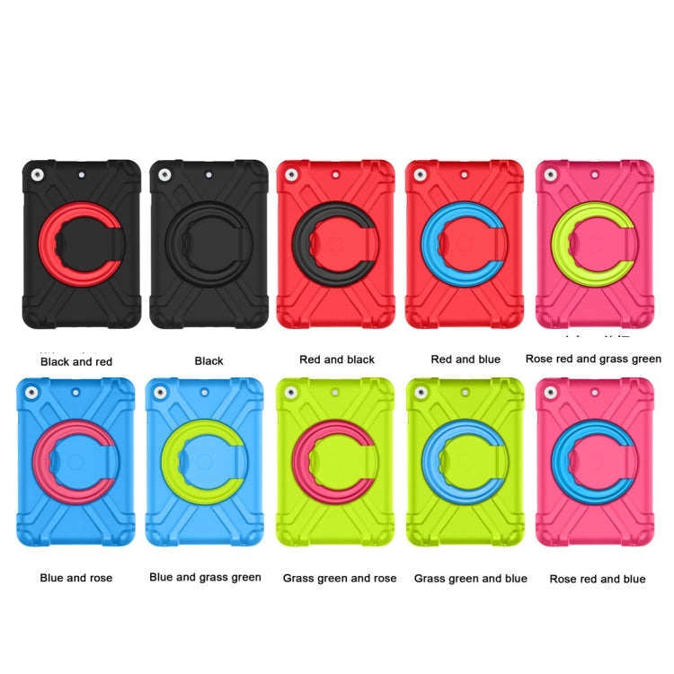 EVA + PC Flat Protective Shell with 360 ° Rotating Bracket, For iPad Air/Air2/Pro9.7, For iPad 10.2