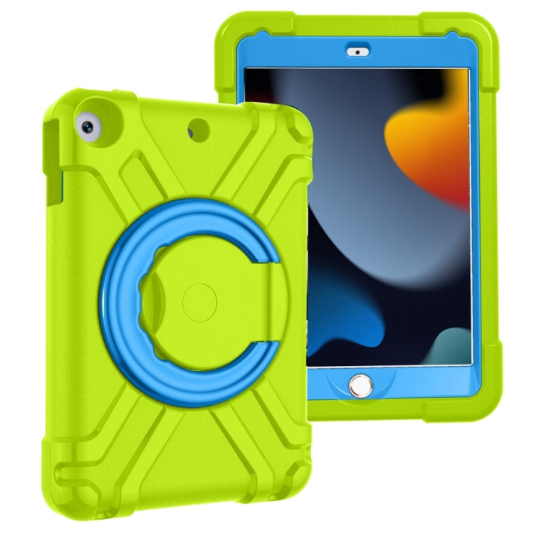 EVA + PC Flat Protective Shell with 360 ° Rotating Bracket, For iPad Air/Air2/Pro9.7, For iPad 10.2