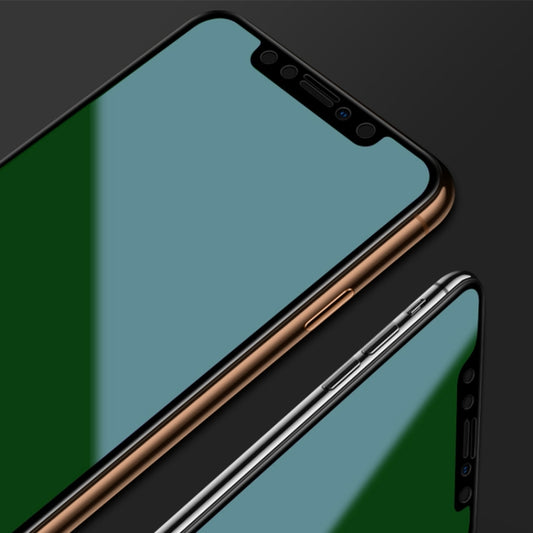mocolo 0.33mm 9H 3D Curved Anti Blue-ray Tempered Glass Film, For iPhone 11/iPhone XR, For iPhone 11 Pro/iPhone XS/X, For iPhone 11 Pro Max/iPhone XS Max