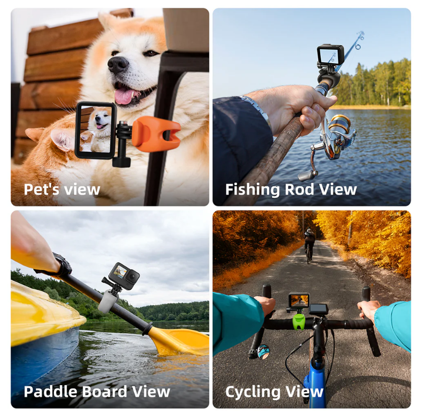 TELESIN Elastic Small Q Handlebar Mount