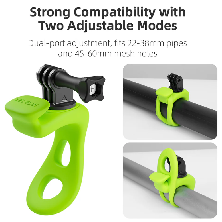 TELESIN Elastic Small Q Handlebar Mount