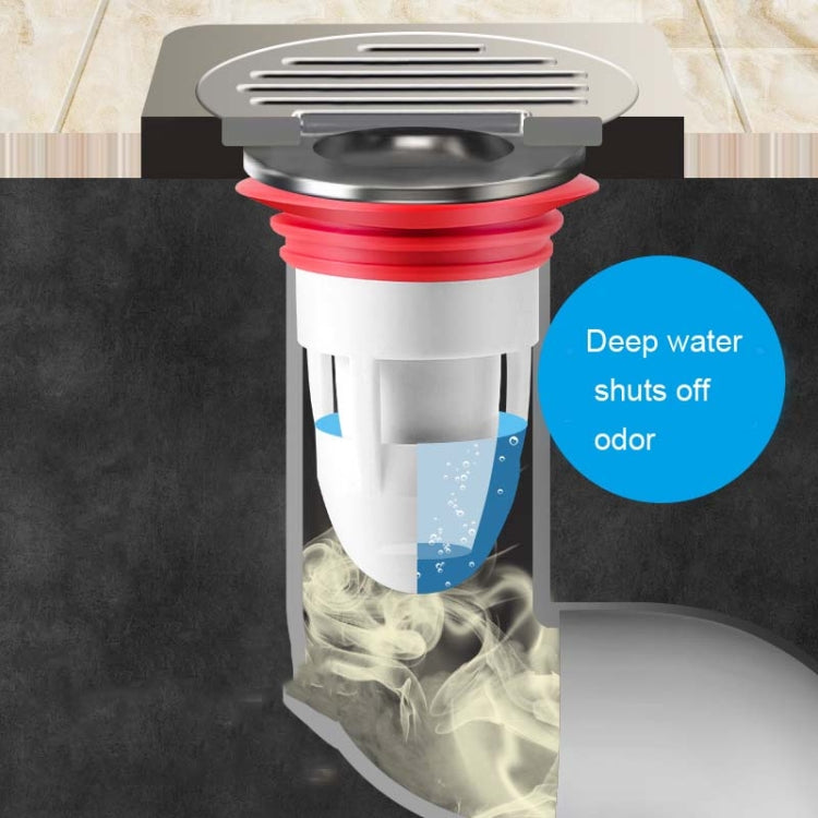 5 PCS Creative Kitchen Bathroom Sewer Deodorant Floor Drain Core,Random Color Delivery, Floor Drain Core
