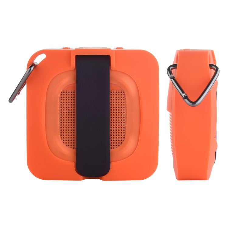 Anti-Drop Silicone Audio Storage Protective Cover For Bose Soundlink Micro, Silicone case Orange, Silicone case Dark Gray, Silicone case Stone Blue
