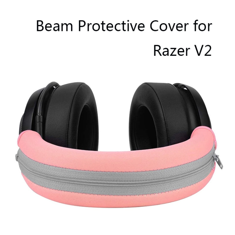 2 PCS Headset Sponge Case For Razer V2, Head Beam Protective Cover(Black), Head Beam Protective Cover(White), Head Beam Protective Cover(Green), Head Beam Protective Cover(Pink), Round(Black), Round(Black Green Net ), Ellipse(Black)...