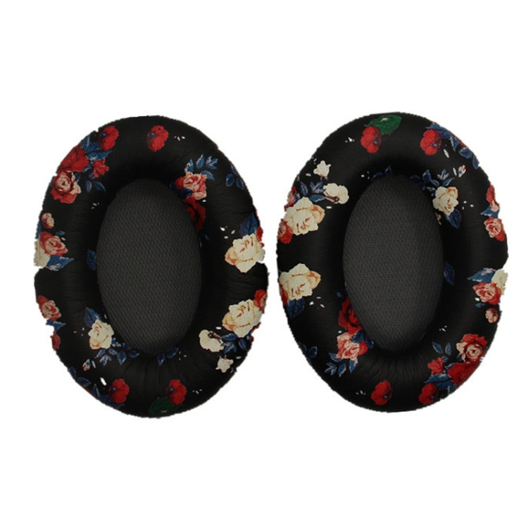 2 PCS Headset Sponge Cover For BOSE QC15 / QC3 / QC2 / QC25 / AE2 / AE2i, Print Color + Blue LR, White + Blue LR, Print Color + Black, Black + Black, White + Black, Print Color + Gray, Khaki + Gray, Coffee + Gray, White + Gray, Gray + Gray...