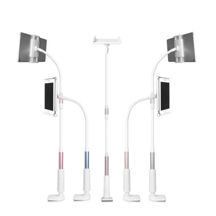 LP-6 Tablet Mobile Phone Lazy Bracket Detachable Bed Bracket, Style:, Two-stage (Golden), Two-stage （Silver), Two-stage (Cute Pink), Two-stage (Titanium Gray), Two-stage (Blue), Three-stage (Golden), Three-stage (Silver), Three-stage (Cute Pink)...