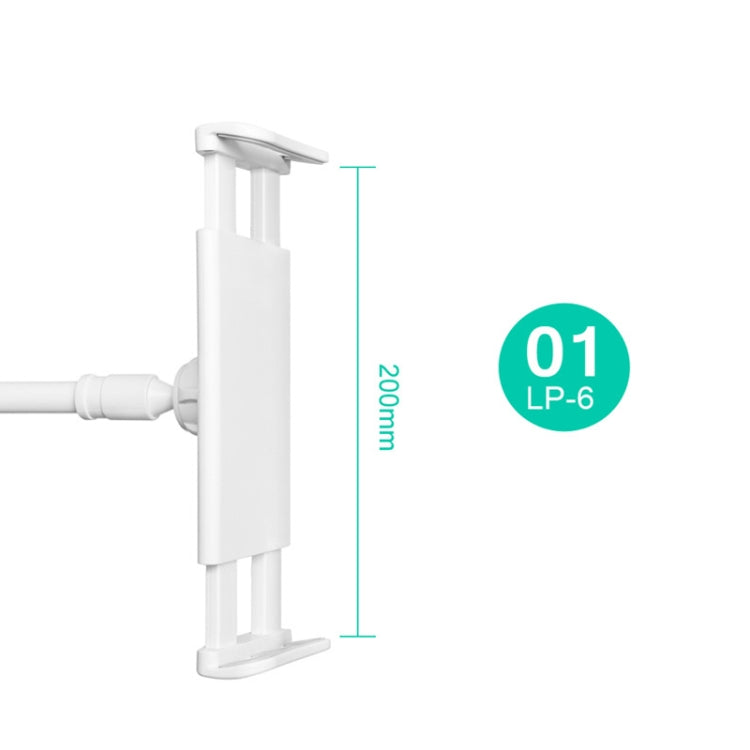 LP-6 Tablet Mobile Phone Lazy Bracket Detachable Bed Bracket, Style:, Two-stage (Golden), Two-stage （Silver), Two-stage (Cute Pink), Two-stage (Titanium Gray), Two-stage (Blue), Three-stage (Golden), Three-stage (Silver), Three-stage (Cute Pink)...