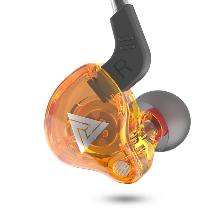 QKZ AK6 2 PCS In-Ear 3.5mm Wired Subwoofer Sports Earphones, 2 PCS, 2 Pair