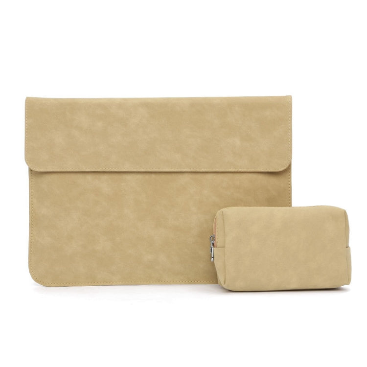 Horizontal Matte PU Laptop Bag