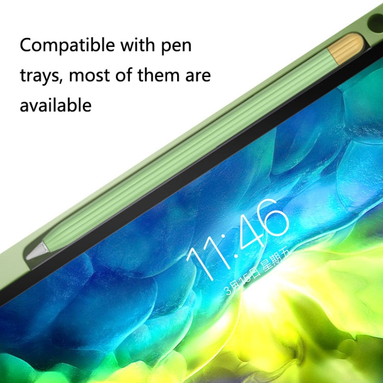 2 Sets 5 In 1 Stylus Silicone Protective Cover + Two-Color Pen Cap + 2 Nib Cases Set, For Apple Pencil 1 (Orange), For Apple Pencil 1 (Matcha Green), For Apple Pencil 1 (Pink), For Apple Pencil 1 (Black), For Apple Pencil 1 (Blue)...