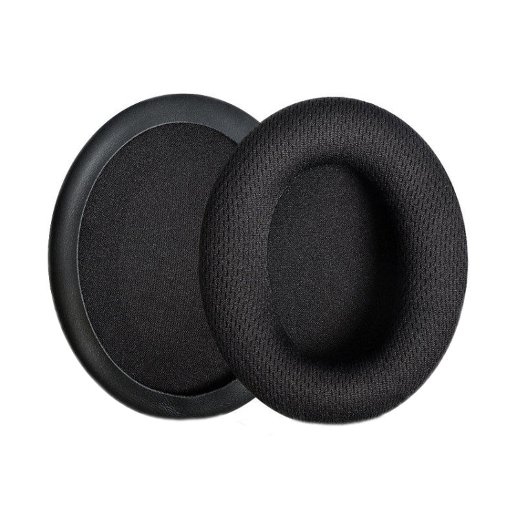 2pcs Headset Earmuffs For Kingston HyperX, Black Mesh, Black Mesh+Green, Black Protein Skin, Black Velvet, Black+Red Velvet, Black+Blue Protein Skin, Black+Green Protein Skin, White+Rose Red, Black Splicing, Black Ice Silk, Black Ice-skinned...