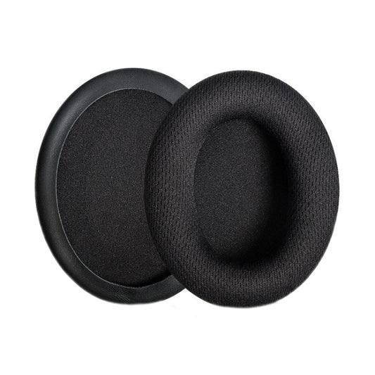 2pcs Headset Earmuffs For Kingston HyperX, Black Mesh, Black Mesh+Green, Black Protein Skin, Black Velvet, Black+Red Velvet, Black+Blue Protein Skin, Black+Green Protein Skin, White+Rose Red, Black Splicing, Black Ice Silk, Black Ice-skinned...