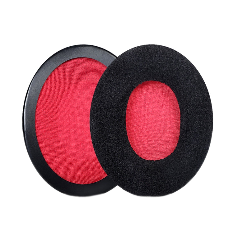 2pcs Headset Earmuffs For Kingston HyperX, Black Mesh, Black Mesh+Green, Black Protein Skin, Black Velvet, Black+Red Velvet, Black+Blue Protein Skin, Black+Green Protein Skin, White+Rose Red, Black Splicing, Black Ice Silk, Black Ice-skinned...