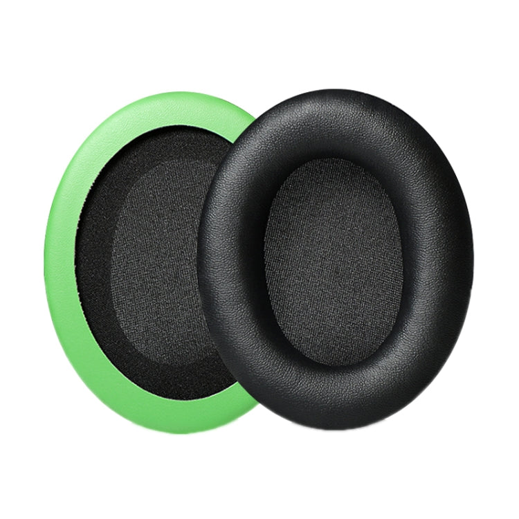 2pcs Headset Earmuffs For Kingston HyperX, Black Mesh, Black Mesh+Green, Black Protein Skin, Black Velvet, Black+Red Velvet, Black+Blue Protein Skin, Black+Green Protein Skin, White+Rose Red, Black Splicing, Black Ice Silk, Black Ice-skinned...