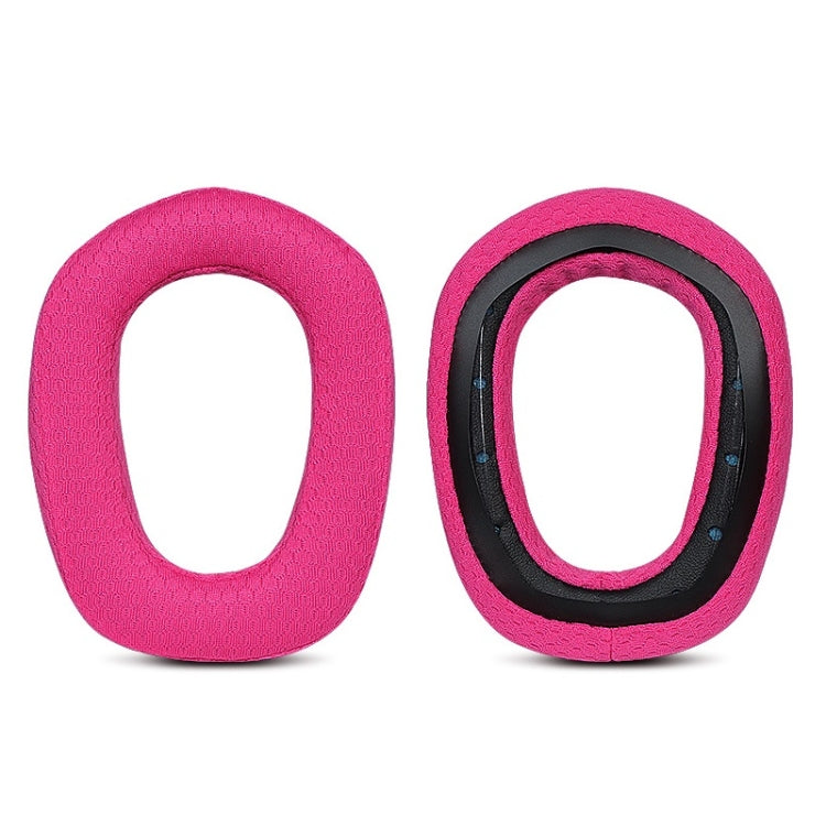 2pcs Sponge Earmuff Headrest Pad For Logitech G435, Blue Earmuffs, Rose Red Earmuffs, Black Headbeam, Purple Headbeam, Blue Headbeam