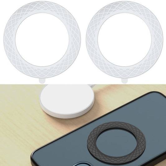 2 PCS T12 Stripe Pattern Magnetic Suction Wireless Charger Magnetic Sheet