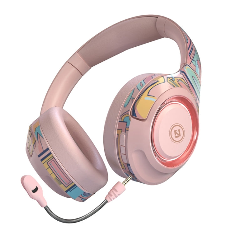 EL-A2 Gaming Ambient Light Folding Wireless Bluetooth Headset