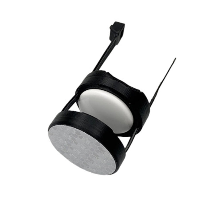 Mountain Bike Reflector Tail Light Anti-theft Tracking Locator Hidden Bracket For AirTag, Reflector Red, Reflector White