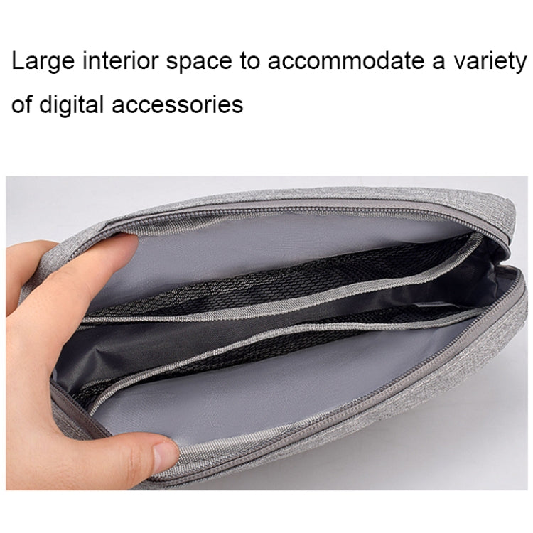 DY01 Digital Accessories Storage Bag, Spec:, Small (Maid Gray), Small (Beauty Pink), Small (Mysterious Black), Small (Sky Blue), Small (Navy Blue), Small (Dark Gray), Large (Maid Gray), Large (Beauty Pink), Large (Mysterious Black), Large (Navy Blue)...
