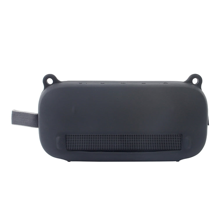 Speaker Silicone Protective Cover For Bose Soundlink Flex, Style 2 Stone Blue, Style 2 Black, Style 2 Silver Gray, Style 2 Dark Blue