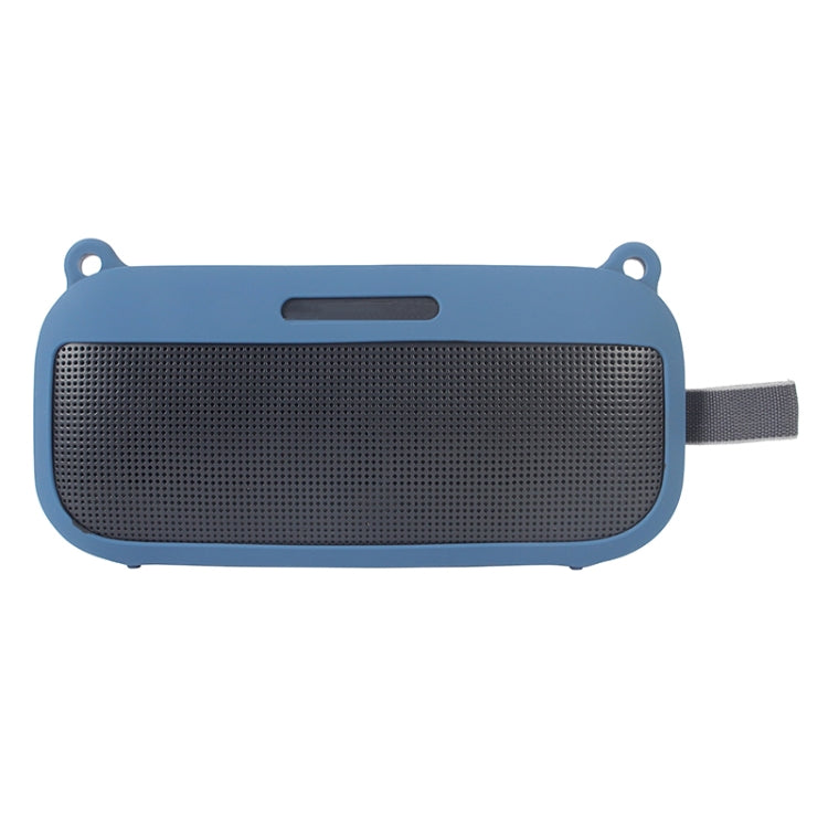 Speaker Silicone Protective Cover For Bose Soundlink Flex, Style 2 Stone Blue, Style 2 Black, Style 2 Silver Gray, Style 2 Dark Blue