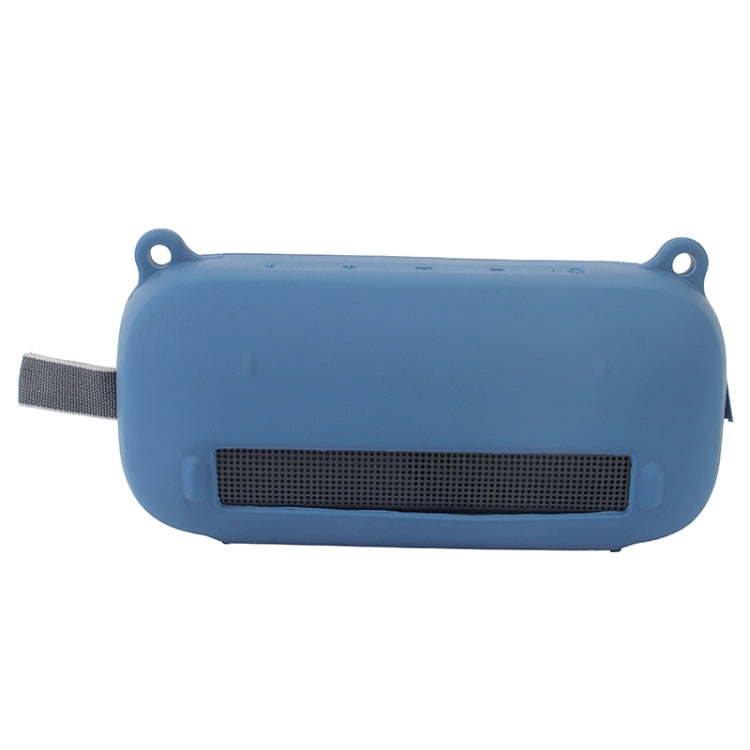 Speaker Silicone Protective Cover For Bose Soundlink Flex, Style 2 Stone Blue, Style 2 Black, Style 2 Silver Gray, Style 2 Dark Blue